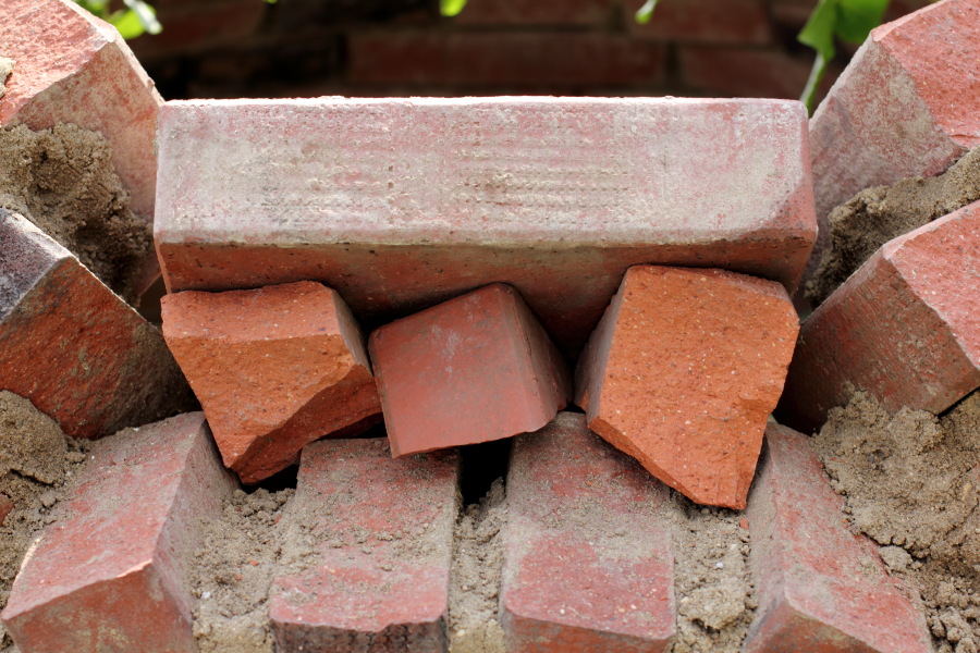 Holzbackofen Innenbogenschluss Detail