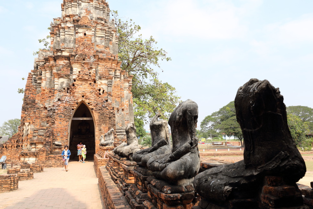 Lokation: Thailand | Phranakhon Si Ayutthaya | Pharnakhon Si Ayutthaya | Ban Khlong Takhian Kategorien: Tempel, Datum: 06.02.2016