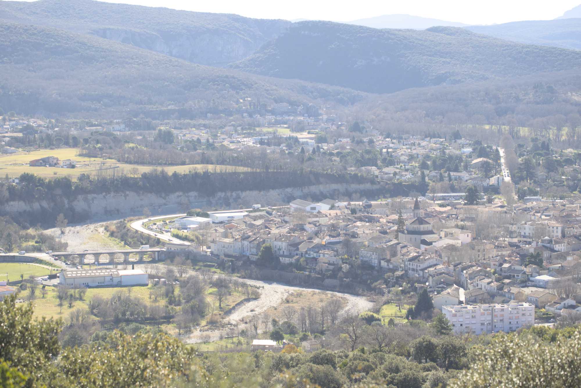 Lokation: Frankreich | Hérault | Lodève | Ganges Kategorien: Landschaft, Datum: 23.02.2022