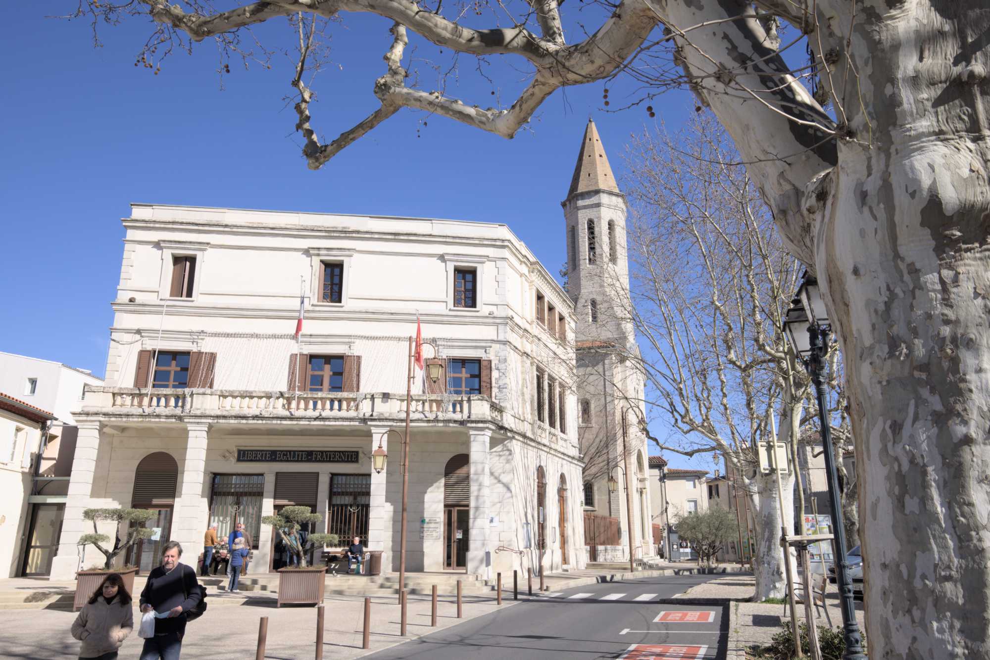 Lokation: Frankreich | Hérault | Lodève | Ganges Kategorien: Stadt, Datum: 23.02.2022