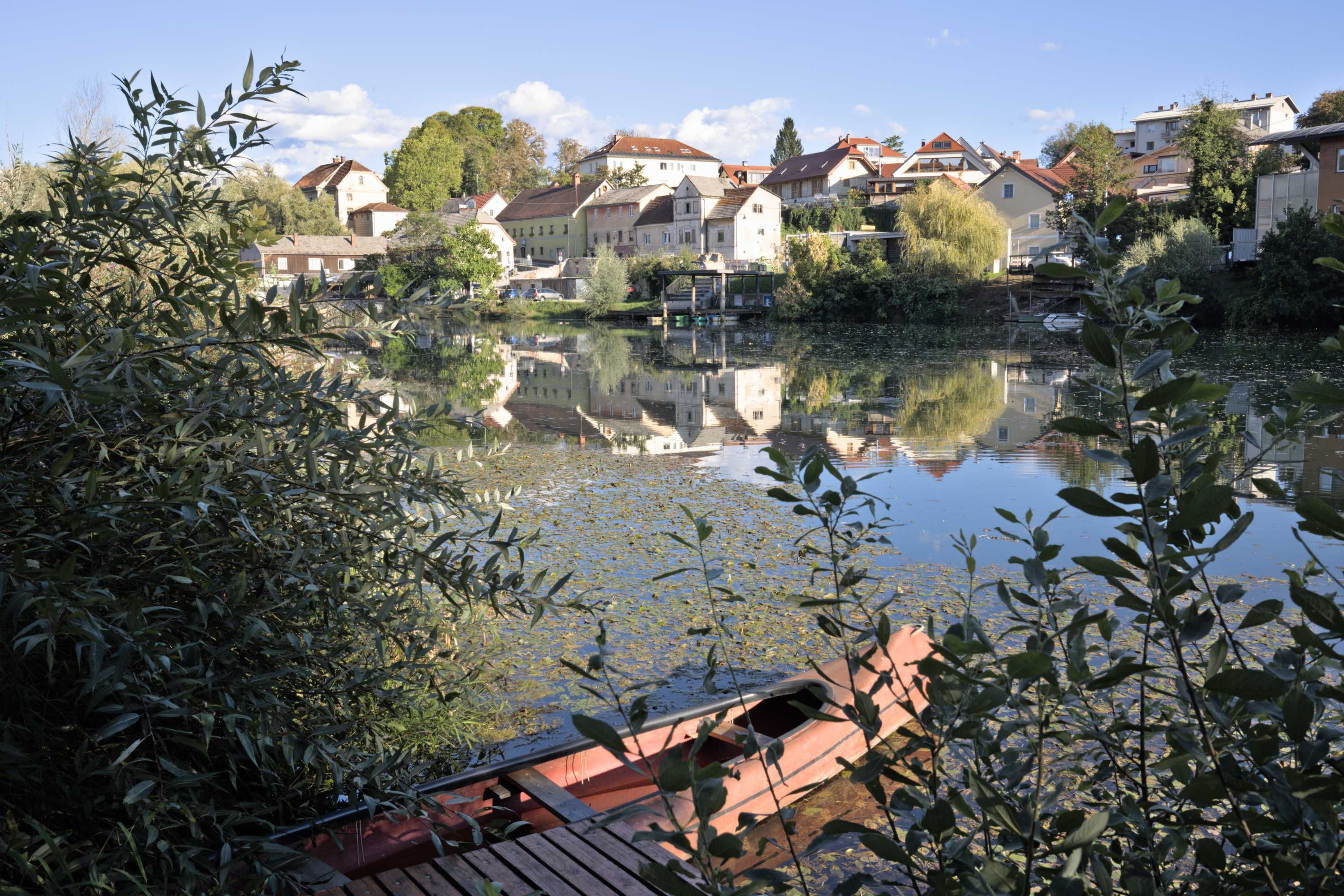 Lokation: Slowenien | Ostslowenien | Südostslowenien | Novo mesto Kategorien: Stadt, Fluss, Datum: 12.09.2022