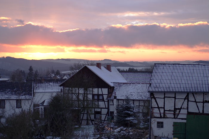 Lokation: Rupperath Kategorien: Sonnenauf-,untergang, Datum: 26.12.2005