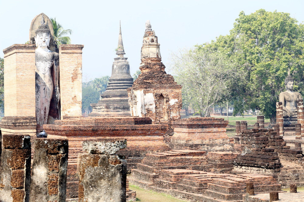 Lokation: Thailand | Sukhothai | Ban Dan Lan Hoi | Ban Mueang Kao Kategorien: Tempel, Datum: 14.02.2016