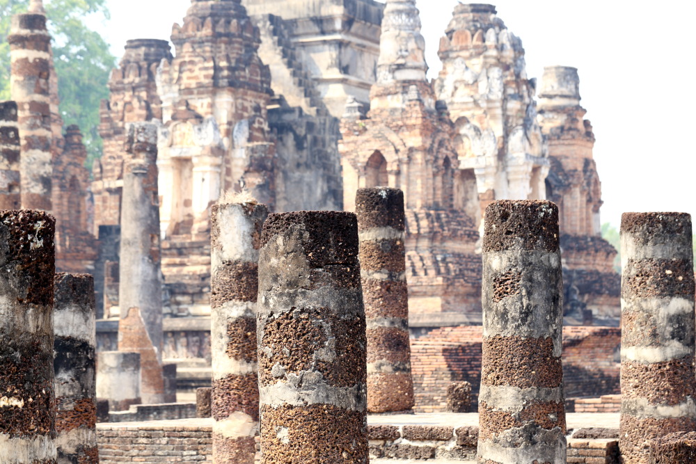 Lokation: Thailand | Sukhothai | Ban Dan Lan Hoi | Ban Mueang Kao Kategorien: Tempel, Datum: 14.02.2016