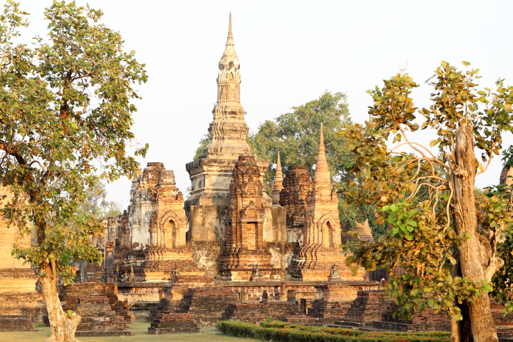 Lokation: Thailand | Sukhothai | Ban Dan Lan Hoi | Ban Mueang Kao Kategorien: Tempel, Datum: 14.02.2016